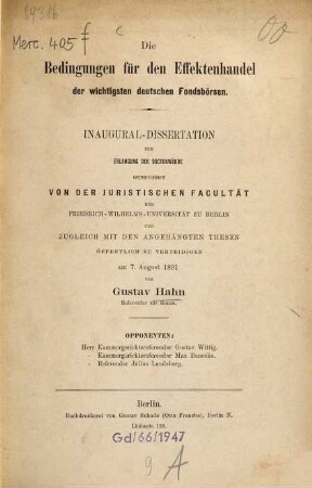 Die Bedingungen für den Effektenhandel der wichtigsten deutschen Fondsbörsen