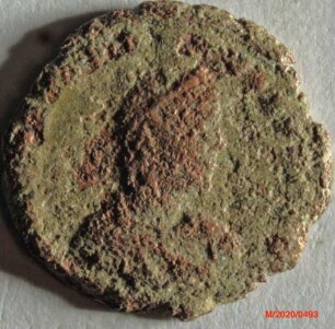 Römische Münze, Nominal Centenionalis, Prägeherr Valentinianus I., Prägeort Lyon, Original