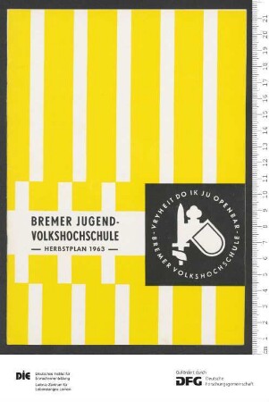 Jugendprogramm 3. Trimester 1963