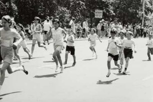"Mile run" von Jugendlichen im Central Park