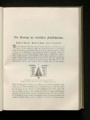 Die Anfänge der dänischen Schälschleuder
