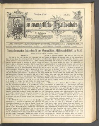 Nr. 10. Oktober 1907