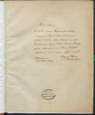 Vermerk zum Abgleich mit der Fabrotschen Ausgabe (1830)