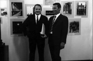 Freiburg: Kaufhaus; Eröffnung der Fotoausstellung; SWR, Millozzi