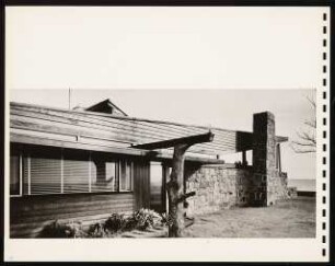 Sammelmappe: Haus Robert Mautner, Massapequa: Perspektivische Ansicht