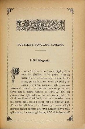 Saggio di novelline, canti ed usanze popolari della Ciociarìa per cura del dott. Giovanni Targioni-Tozzetti