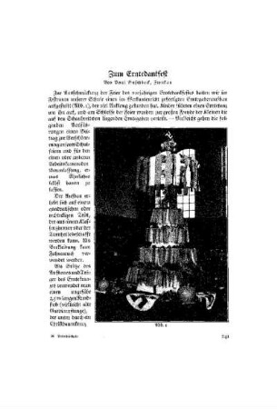 Zum Erntedankfest