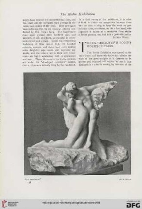 20: The exhibition of M. Rodin's works in Paris
