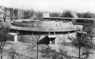 Dessau. Arbeitsamt (1929; Walter Gropius). Außenansicht