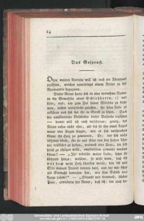 Das Gespenst.