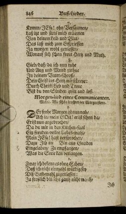 [Abendmahls-Lieder.]