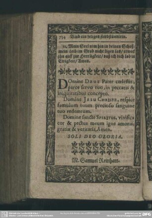 Domine Deus Pater coelestis, ...