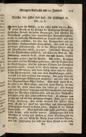 705-716, ...am 22. Junius.-...am 24. Junius.