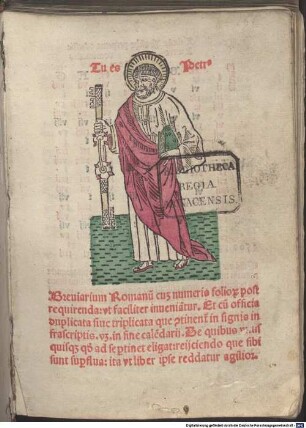 Breviarium Romanum : [1-5], [1]. Kalendarium