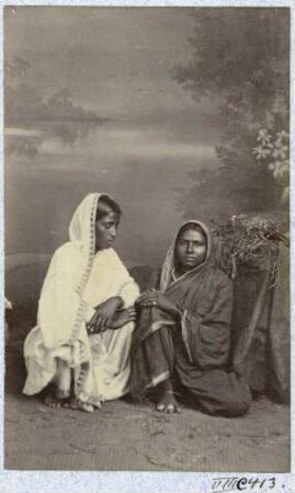 Hindufrauen. Madras