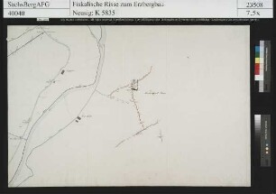 Gegend von Halsbach und Conradsdorf mit den dort befindlichen Grubenbauen