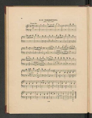 No. 11a. Terzettino. "Ruhig, leise, stille"