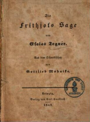 Die Frithjofs Sage