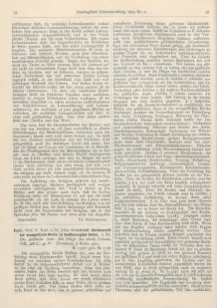 55-57 [Rezension] Eger, Karl, Kirchenrecht der evangelischen Kirche im Großherzogtum Hessen. 2. Bd