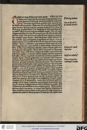 Virgam etiam Aaron que sine humore florem protulit Mariam virginem esse putavit que sine coitu Christum dei verbum edidit.
