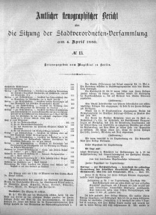 No. 13, 4. April 1889