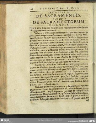 Articulus XI. De Sacramentis