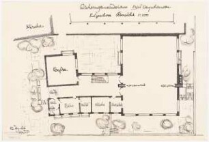 Heilig-Geist-Kirche, Bad Oeynhausen Gemeindehaus: Erdgeschoss 1:100