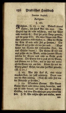 Zweites Kapitel. Religion