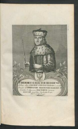 Fridericus I. Elector Brandenb.