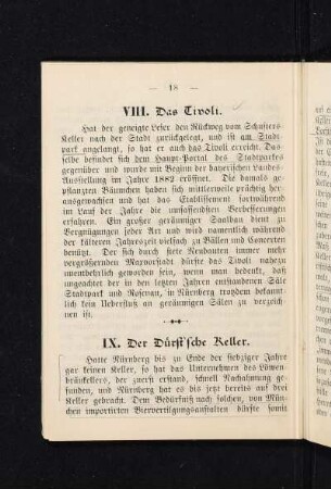 VIII. Das Tivoli.