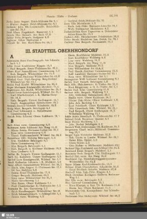 III. Stadtteil Oberhohndorf
