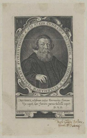 Bildnis des Cvnradvs Dieterich