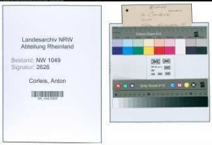 Entnazifizierung Anton Corleis , geb. 00.00.0000 (Jurist)
