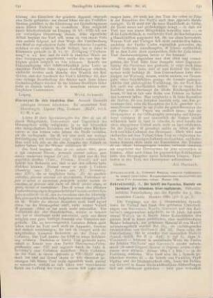 632-635 [Rezension] Dobroklonskij, A., Die Schrift des Facundus, Bischofs von Hermiane: pro defensione trium capitulorum