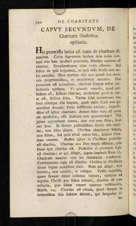 340-342, Caput Secundum