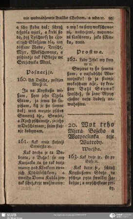 20. Wot teho Mjera Bożeho a Wotpocżinka teje Wutroby