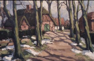 Ausstellung von Werner Respondek und Renate Deitert: Ölgemälde von Werner Respondek
