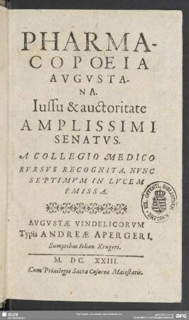Pharmacopoeia Avgvstana