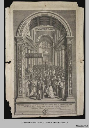 Amtseinführung Papst Pius II.