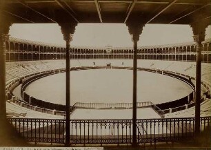 Madrid. 752. Vista general interior de la nueva plaza de toros.
