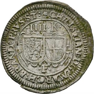 Batzen des Markgrafen Christian von Brandenburg-Bayreuth