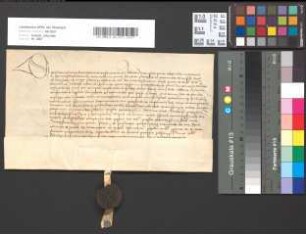 Eidesleistung des neugewählten Abtes zu Grafschaft Peter Dorrenbach.