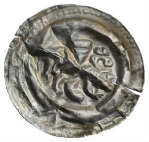 Fundmünze, Brakteat, 1253 - 1278