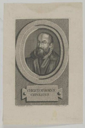 Bildnis des Christoporus Crinesius