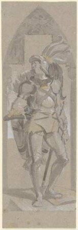 Entwurf zum Bild Kaiser Maximilians I. im Frankfurter Römer