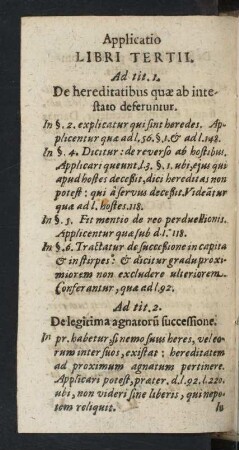 Libri Tertii.