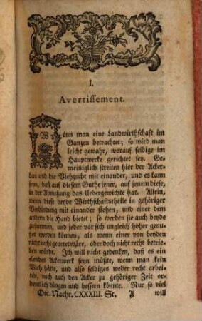 Oeconomische Nachrichten. 12. 1760