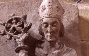 Bamberg - Kunstwerk im Dom : Aufgenommen im Dom von Bamberg, ca. 2001
