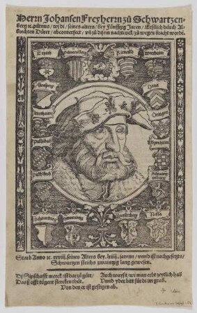 Bildnis des Johansen zu Schwartzenberg