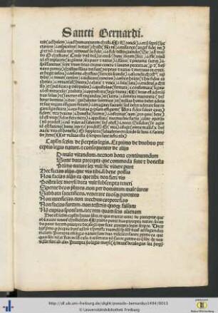 Capitulum secundum